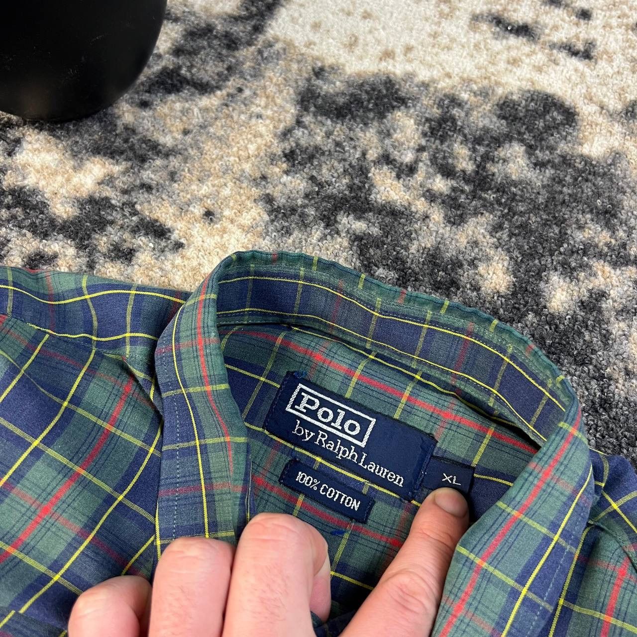 Polo Ralph Lauren Polo Ralph Lauren Vintage 90s Checkered Button Up Shirt Size US XL / EU 56 / 4 - 5 Thumbnail