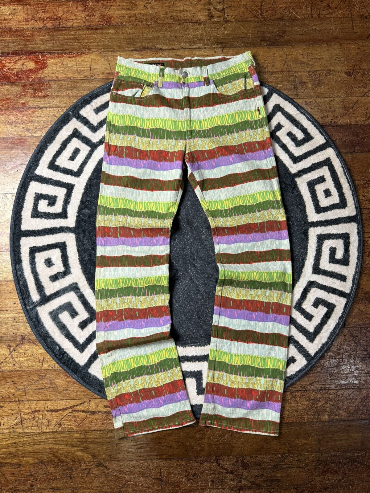 Jean Paul Gaultier Spring/Summer 2001 Monogram Denim Pants