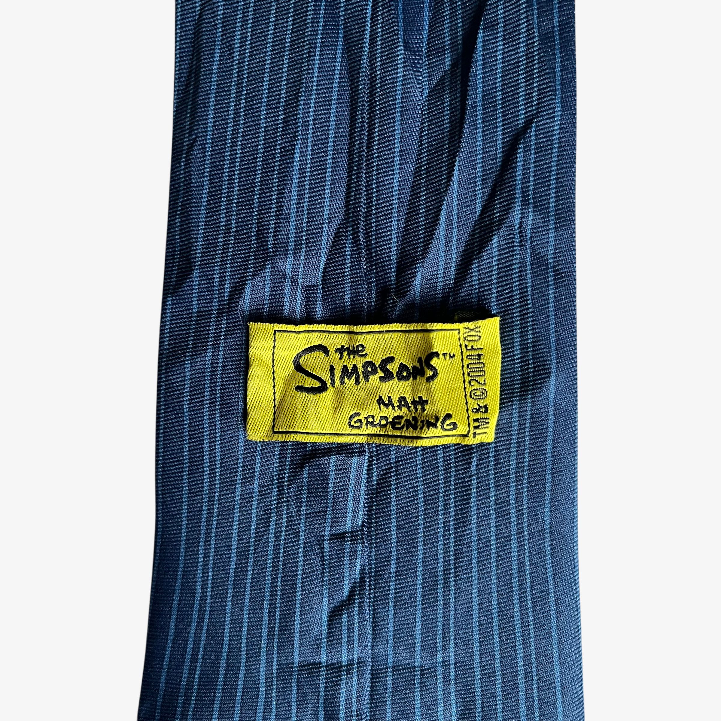 The Simpsons Vintage Y2K The Simpson 2004 Homer Christmas Tree Print Tie Size ONE SIZE - 2 Thumbnail