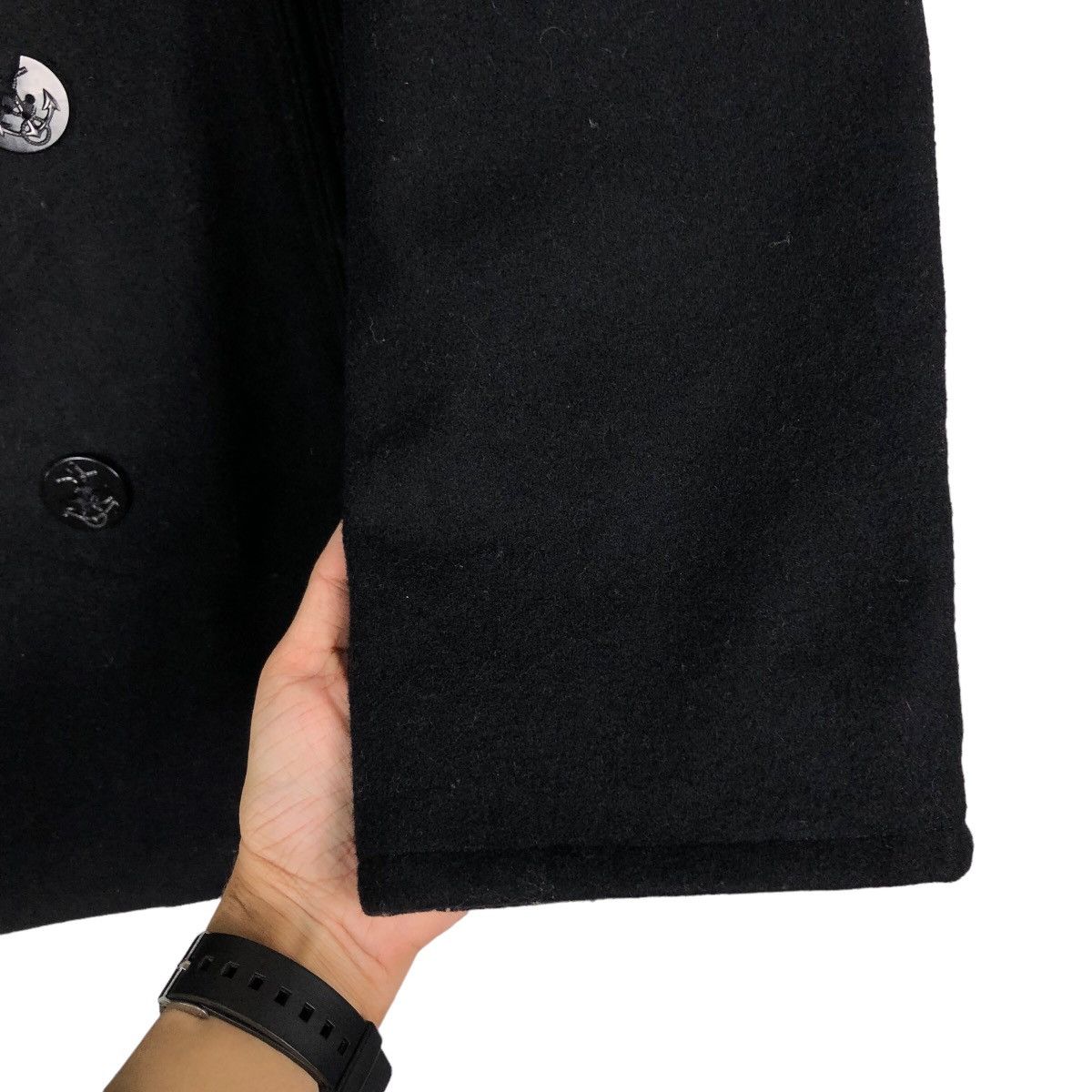Vintage 🔥Vintage 60’s Wool Pea Coats Military Double Breast Army Size US M / EU 48-50 / 2 - 15 Thumbnail