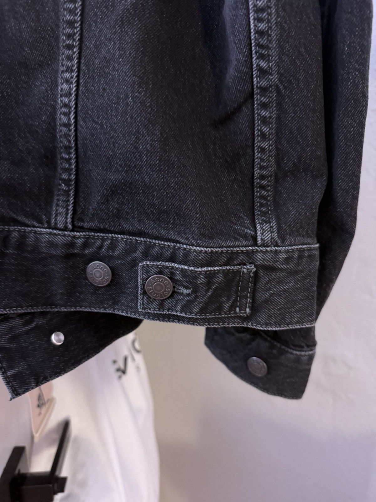 Acne Studios Acne Studios Relaxed Denim Jacket Faded Black Size M Size US M / EU 48-50 / 2 - 8 Thumbnail