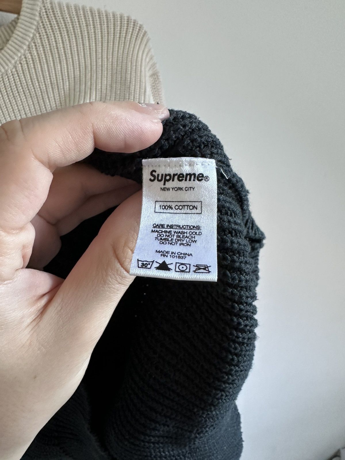 Supreme Supreme knit sweater Size US M / EU 48-50 / 2 - 4 Thumbnail