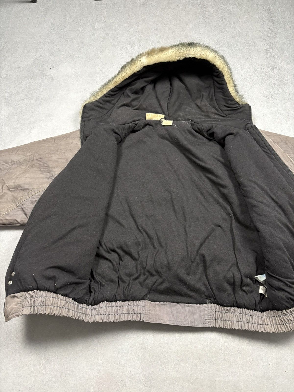 Adidas Vintage 90s Adidas Take Off Fur Hood Archive Jacket Y2K Rare Size US M / EU 48-50 / 2 - 20 Thumbnail