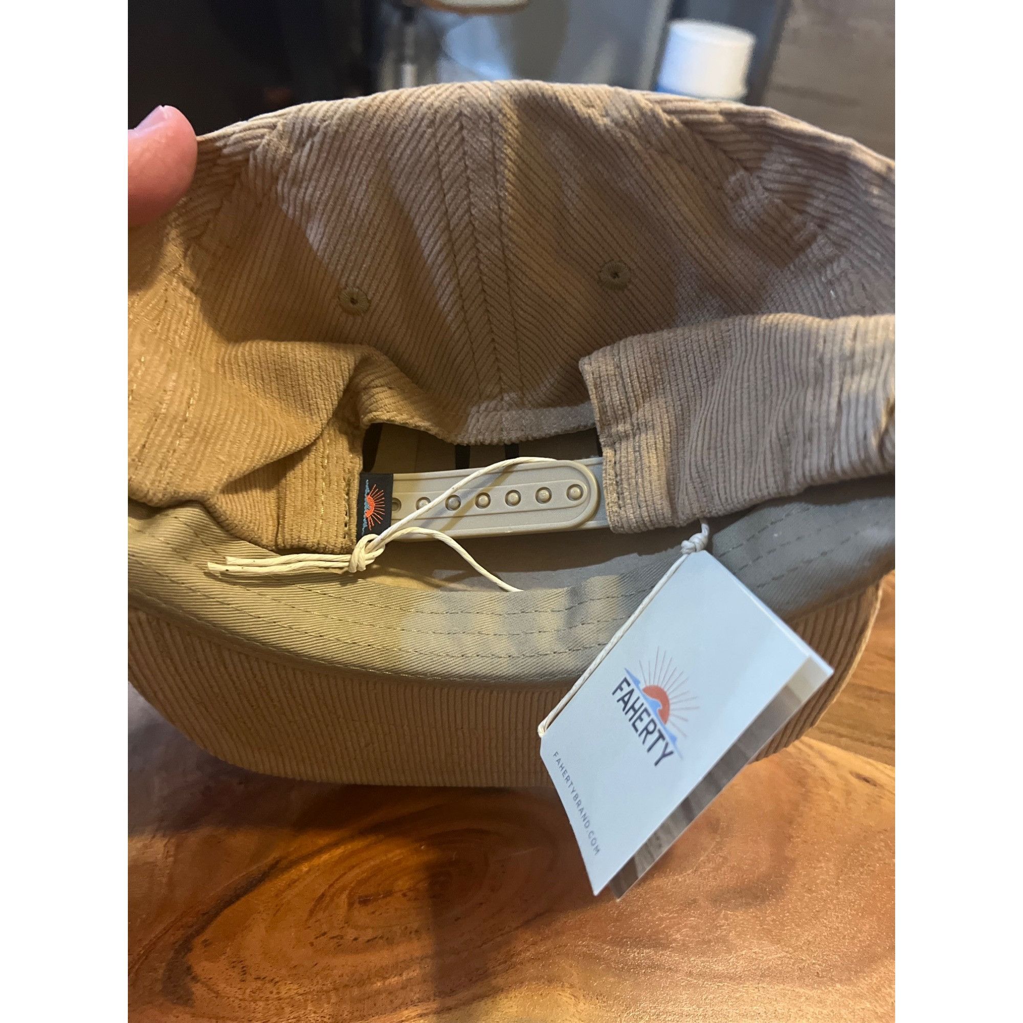 Faherty Faherty Corduroy Mountain Hat - NWT Size ONE SIZE - 5 Thumbnail