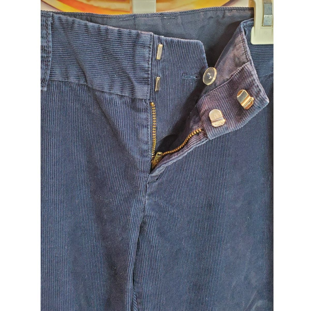 Gap Gap Blue Stretch Denim Pants High Rise Size 4 Size 27" / US 4 / IT 40 - 3 Thumbnail