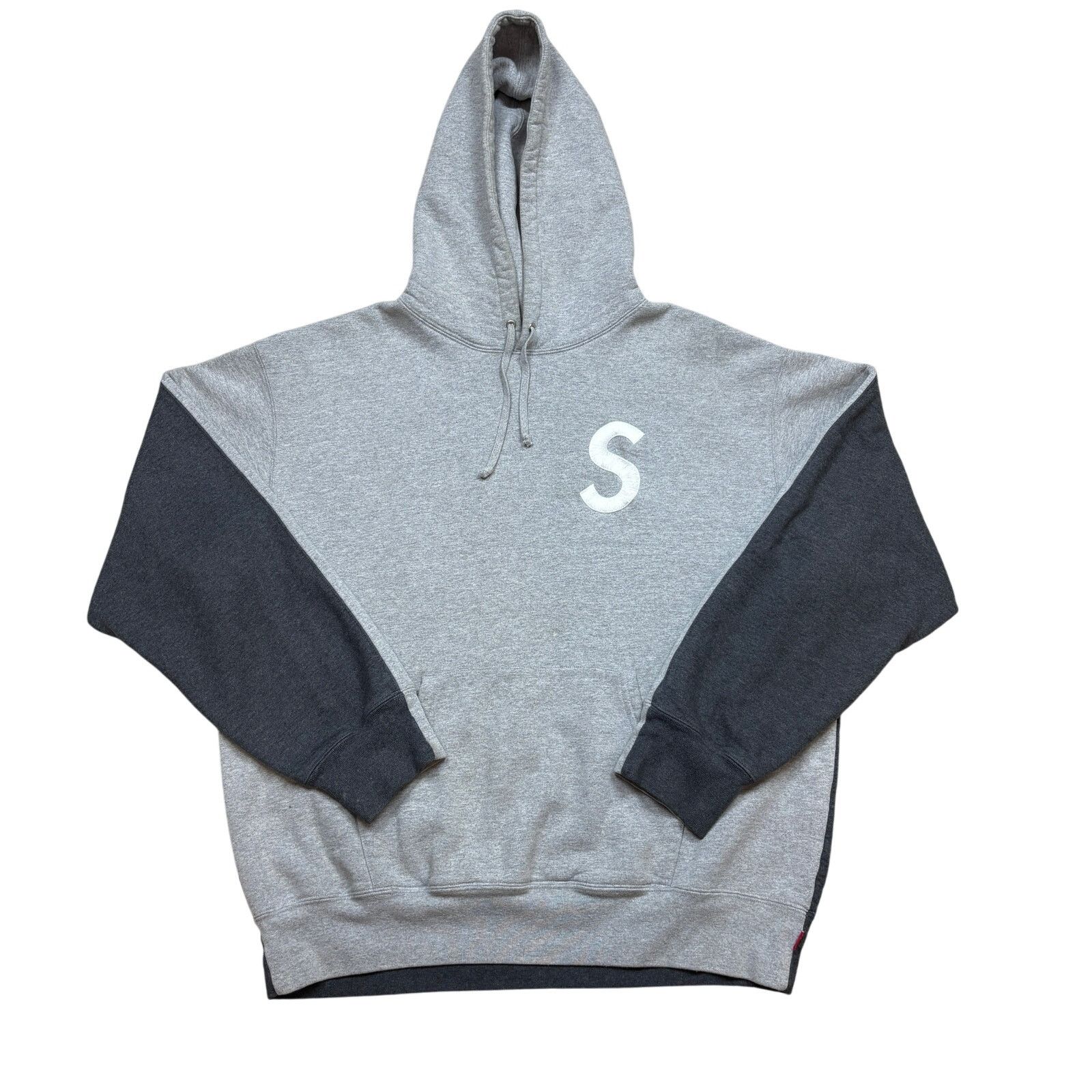 Supreme AW17 Split Old English Hooded Sweatshirts グレー Sweatshirt Grey Supreme Split Hood Zip Up Supreme Split Old