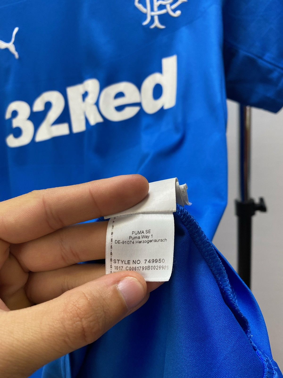 Puma GLASGOW RANGERS 2016-2018 HOME PUMA FOOTBALL SHIRT JERSEY Size US M / EU 48-50 / 2 - 14 Thumbnail