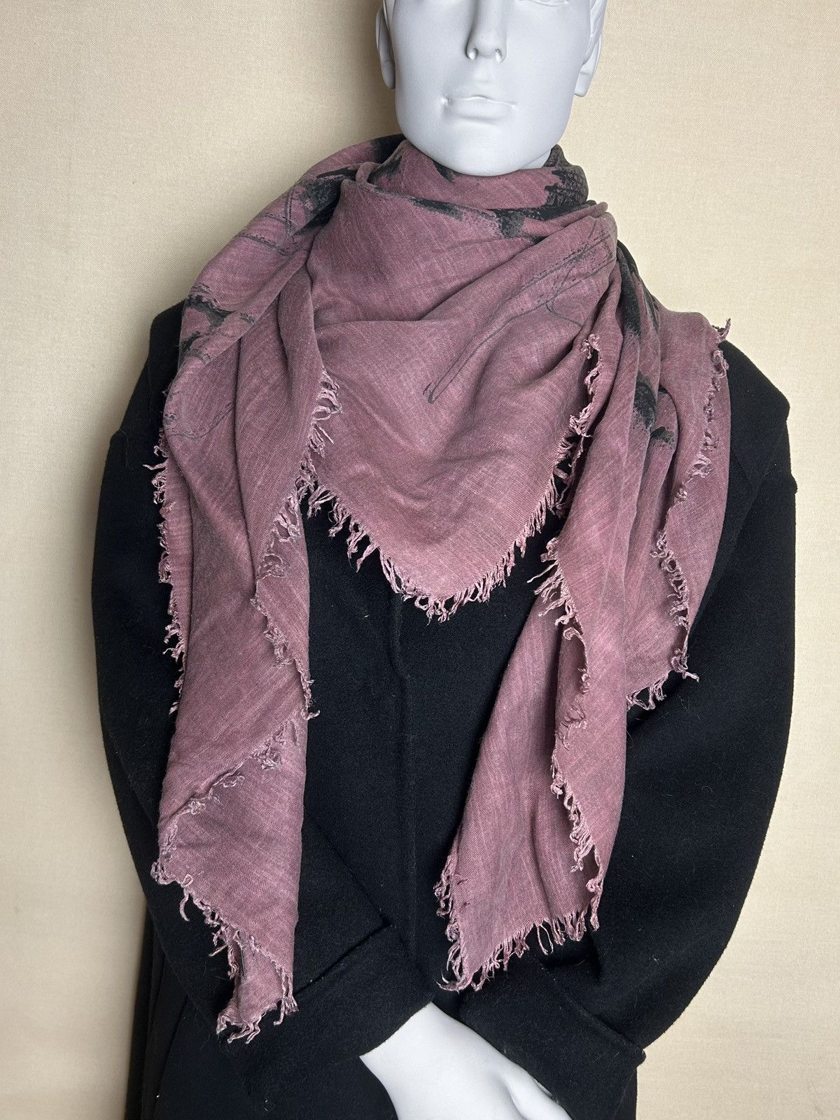 Diesel Diesel light purple viscose scarf Size ONE SIZE - 8 Thumbnail