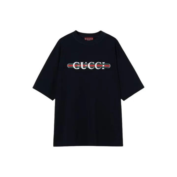 Gucci Gucci Gucci Logo Print Short Sleeve T-Shirt -2506 Size US M / EU 48-50 / 2 - 2 Thumbnail