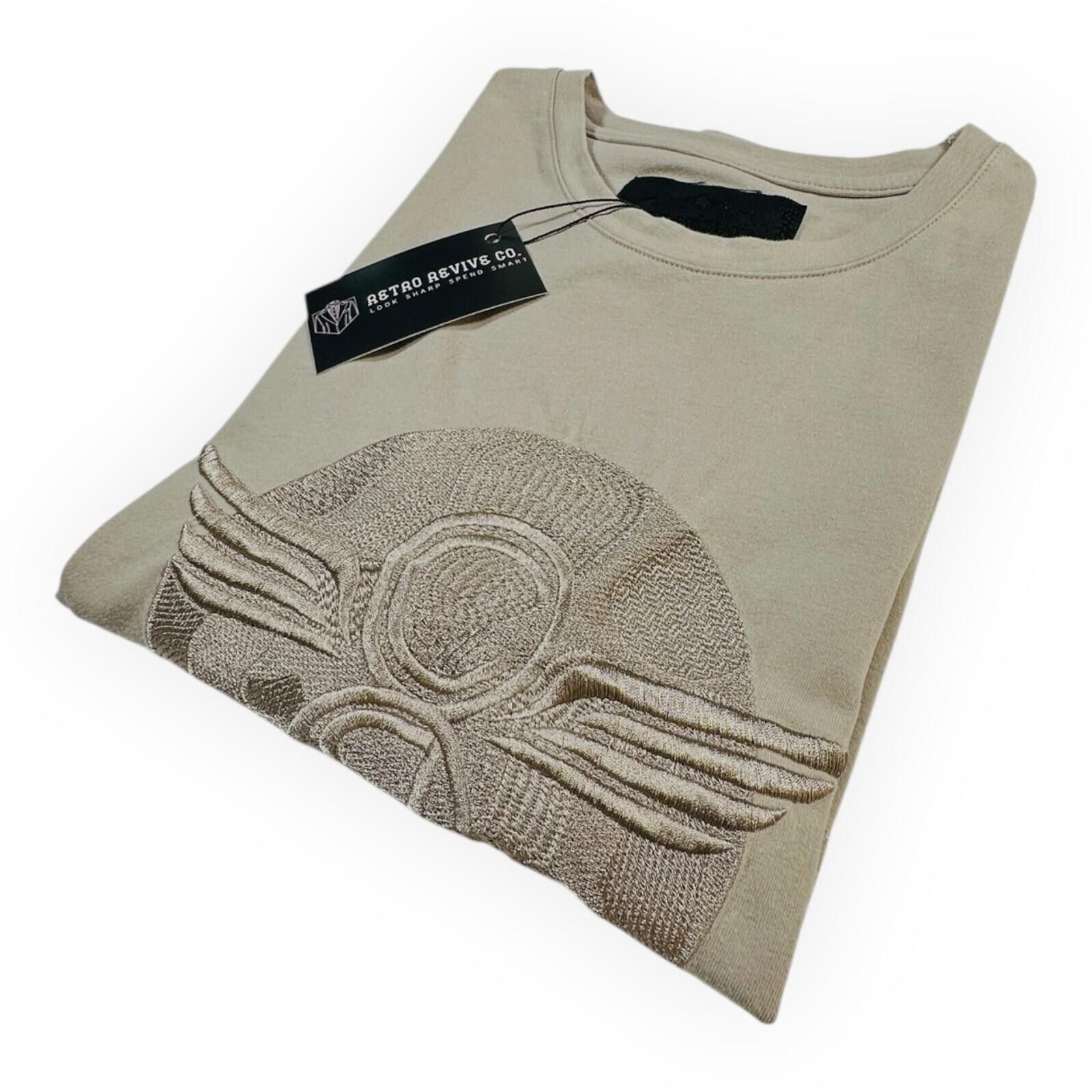 Creative Recreation Creative Recreation T-Shirt Men's UK Size L Beige Logo Size US L / EU 52-54 / 3 - 1 Thumbnail