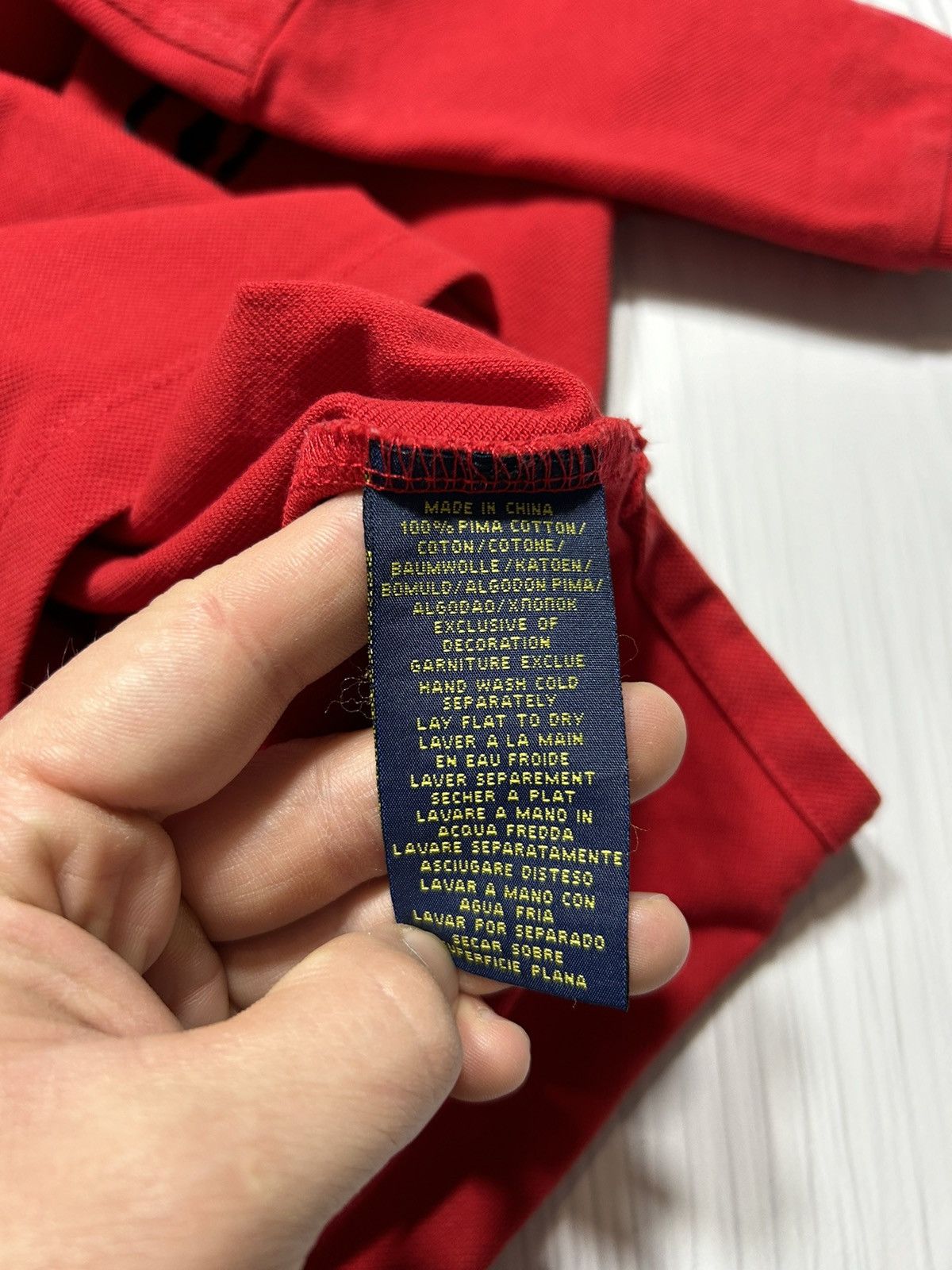 Polo Ralph Lauren Polo Ralph Lauren Big Pony 3 Team Polo Size US M / EU 48-50 / 2 - 13 Thumbnail