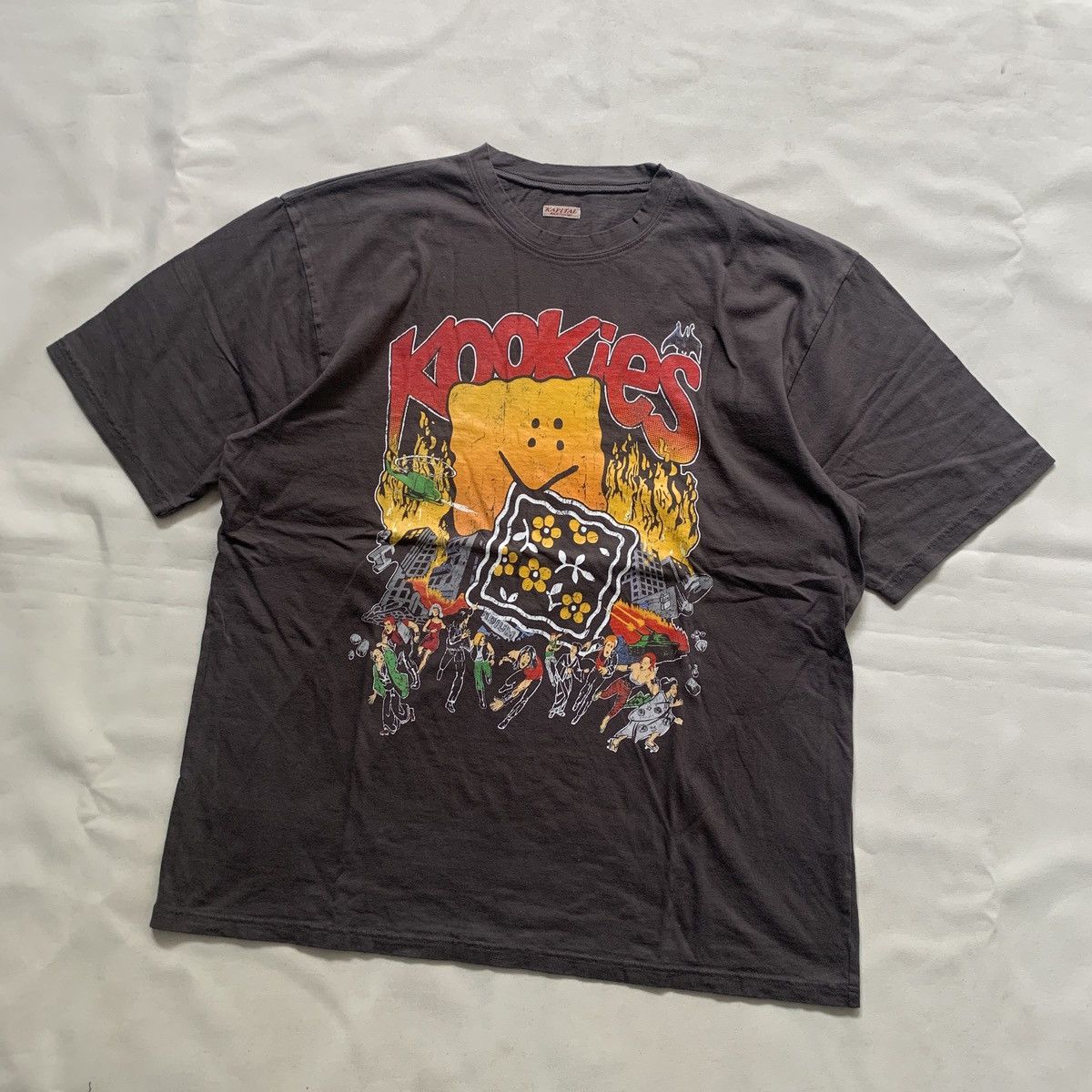 Kapital Kountry Kapital 2-Tone Big Bone Skeleton T-Shirt | Grailed