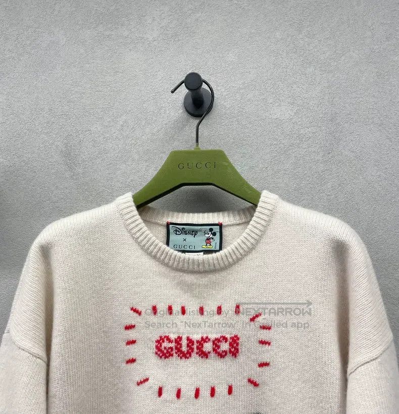 Gucci Gucci Co-branded woollen round-neck long-sleeved woollen s Size M / US 6-8 / IT 42-44 - 4 Thumbnail