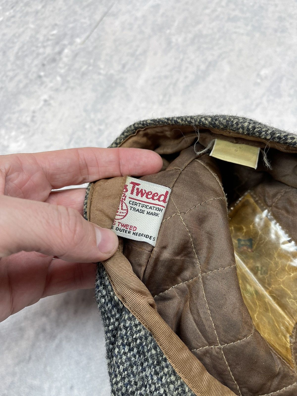 Harris Tweed × Vintage Harris Tweed flat hat classic Size ONE SIZE - 6 Thumbnail