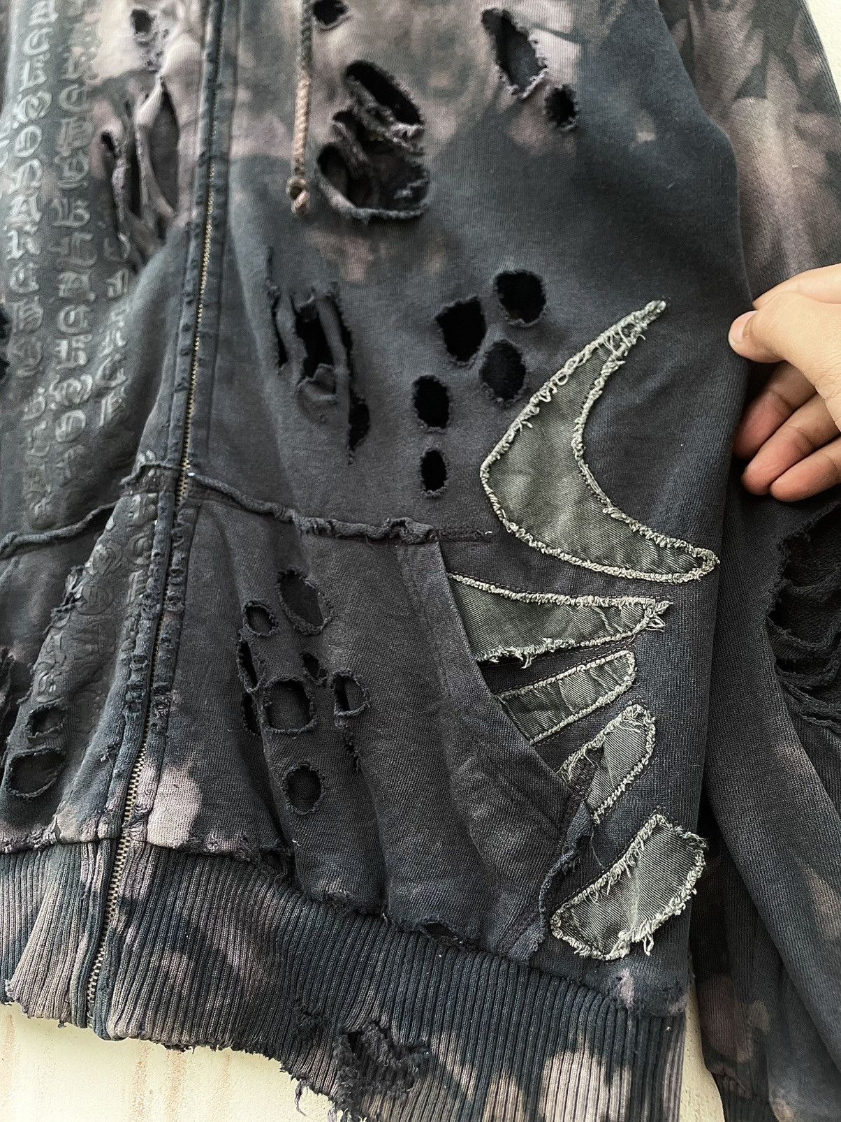 Seditionaries Crazy Distressed Monarchy Hoodie Grunge Seditionaries Size US M / EU 48-50 / 2 - 8 Thumbnail