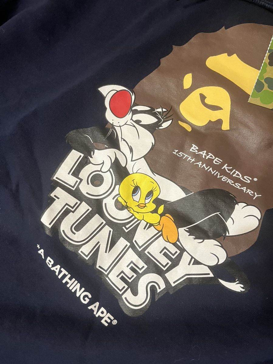 Bape × Warner Bros A Bathing Ape X Looney Toons Limited Pullover Graphic Hoodie Size US XXL / EU 58 / 5 - 3 Thumbnail