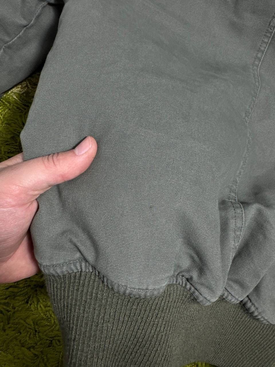 Japanese Brand Vintage Japanese Washed Cropped Fur LGB Style Bomber Jacket Size L / US 10 / IT 46 - 9 Thumbnail