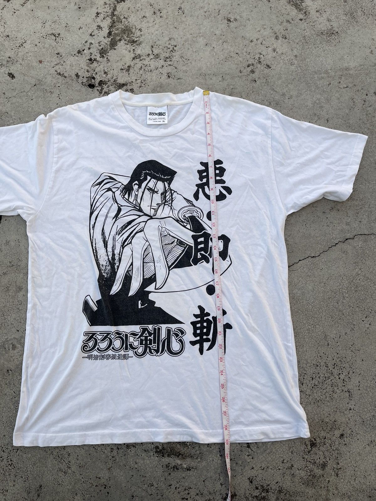 Other Vintage Samurai X T shirt Saito Hajime Kenshin Shishio Aoshi Size US XL / EU 56 / 4 - 7 Thumbnail