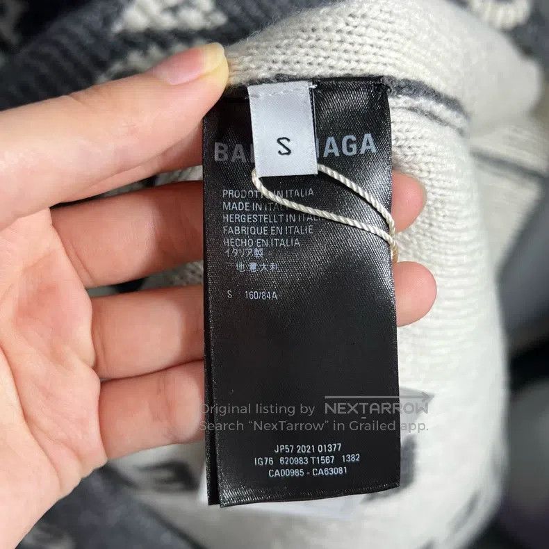 Balenciaga Balenciaga Bulletproof Sweater Size US S / EU 44-46 / 1 - 4 Thumbnail