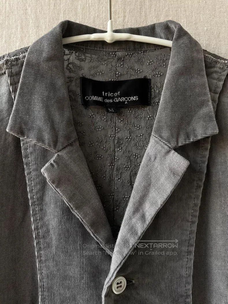 Comme des Garcons Comme Des Garcons Plant-dyed mixed material short-sleeved Size S / US 4 / IT 40 - 3 Thumbnail