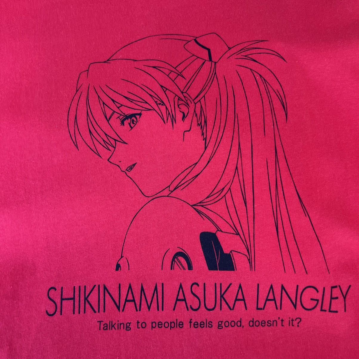 Anime × Japanese Brand × Vintage Vintage Asuka Langley Neon Genesis Evangelion T Shirt Size US M / EU 48-50 / 2 - 2 Thumbnail