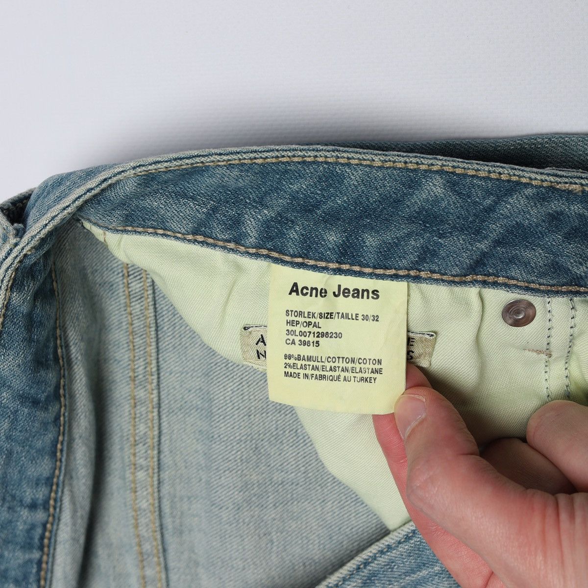 Acne Studios Acne Studios Hep Opal Jeans 30/32 Denim Pants Size 30" / US 8 / IT 44 - 7 Thumbnail