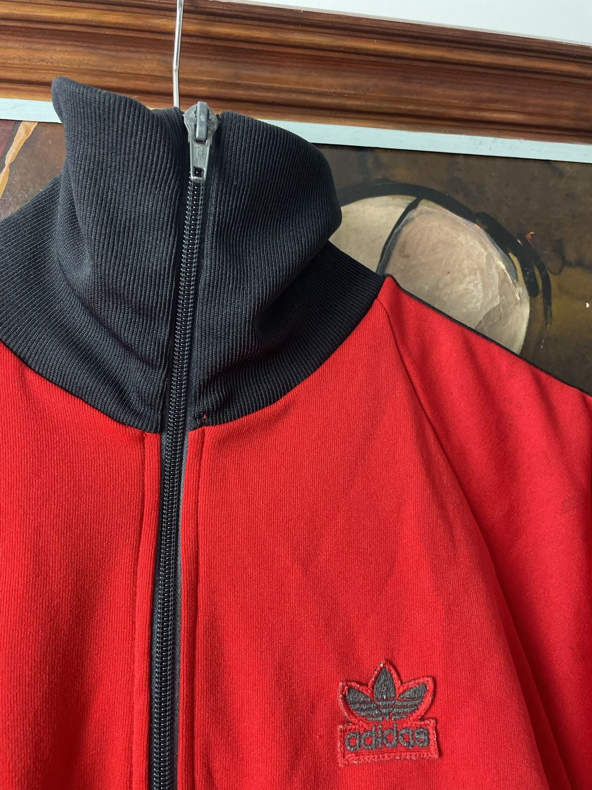 Adidas Vintage 70s Adidas Track Top Zip Rare Casual Hype Size US M / EU 48-50 / 2 - 5 Thumbnail
