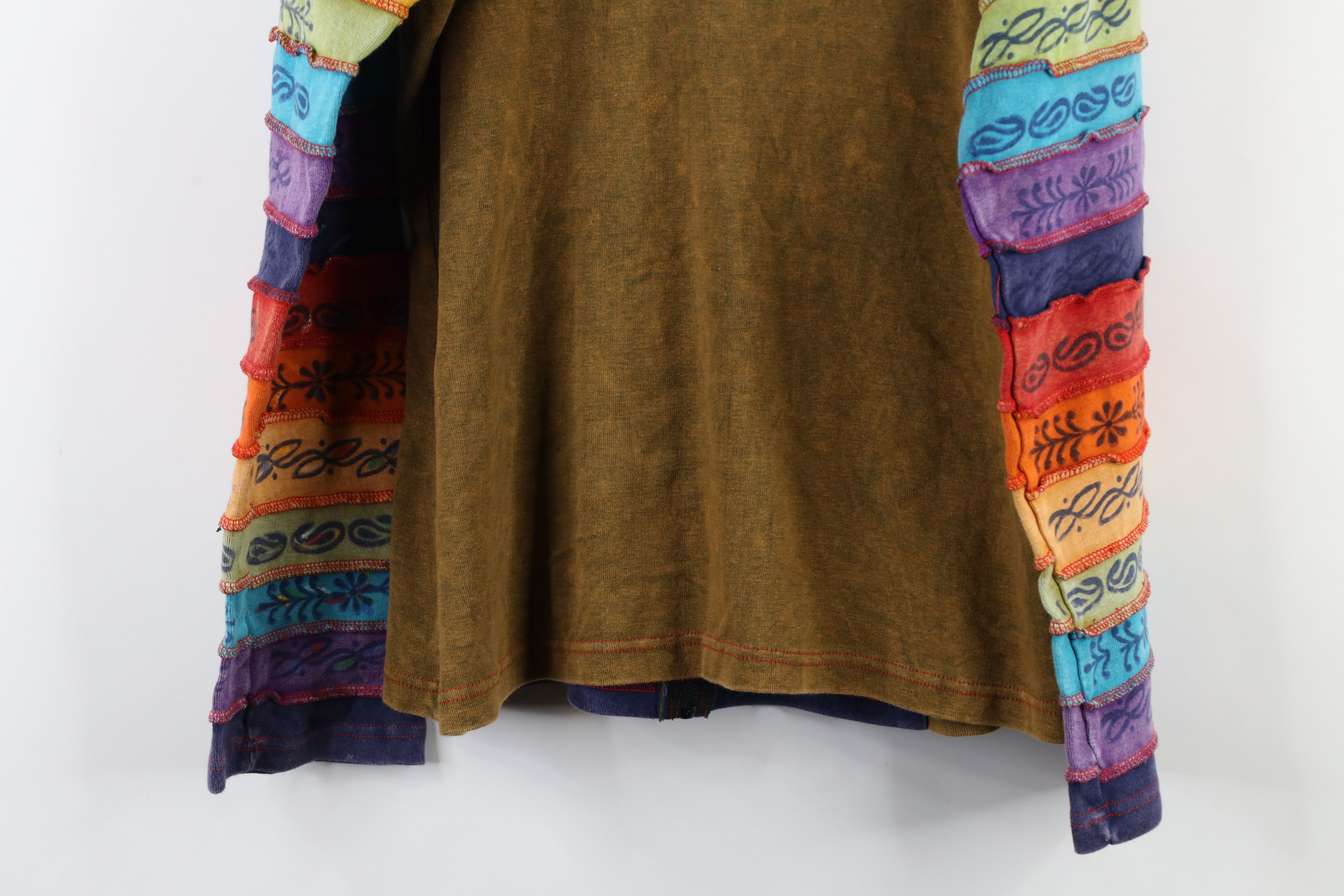 Vintage Vintage 90s Streetwear Fairy Sun Flower Full Zip Hoodie Size M / US 6-8 / IT 42-44 - 16 Thumbnail