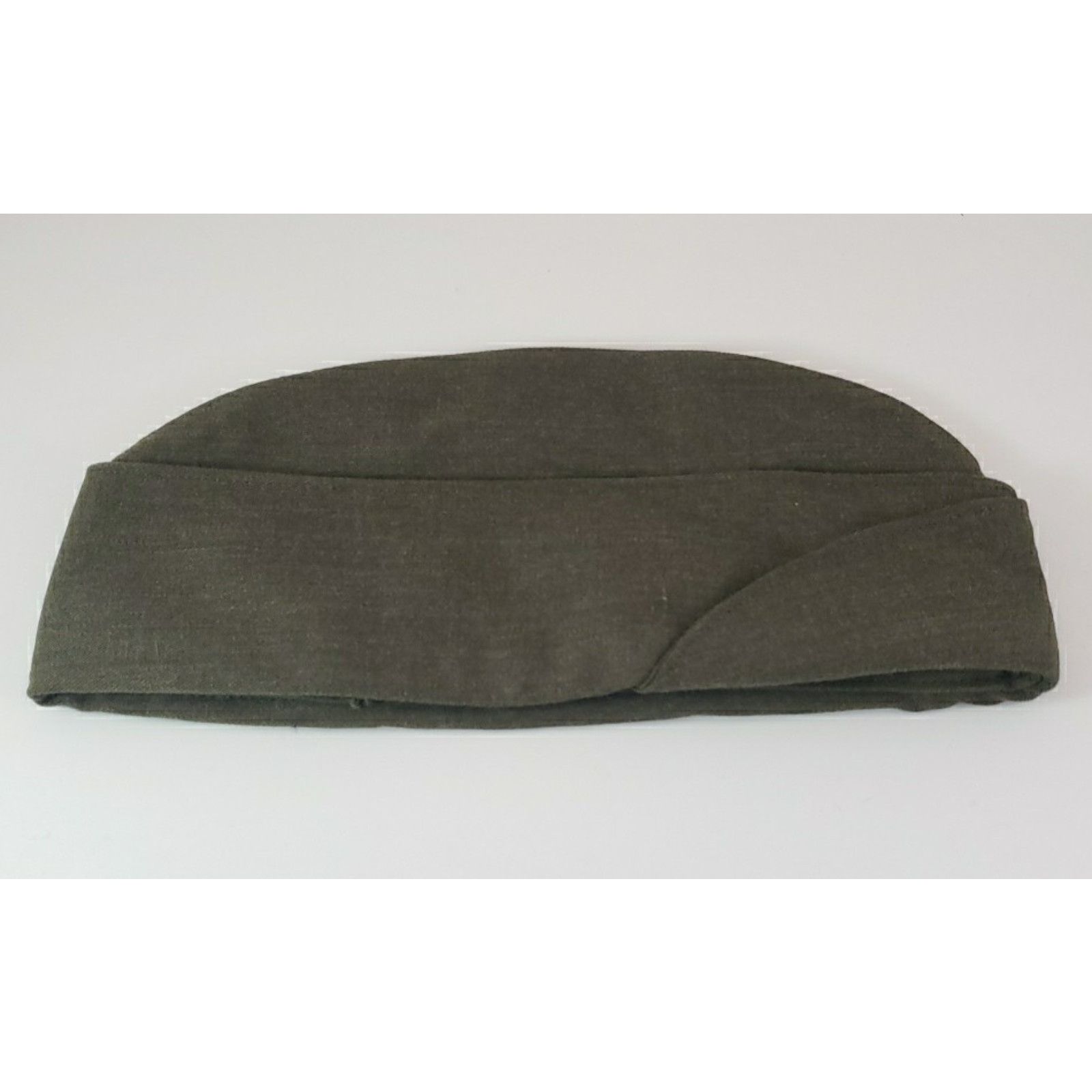 Other USMC Cap, Garrison, Man's Poly/Wool Green Class I Size 7 Size ONE SIZE - 1 Thumbnail