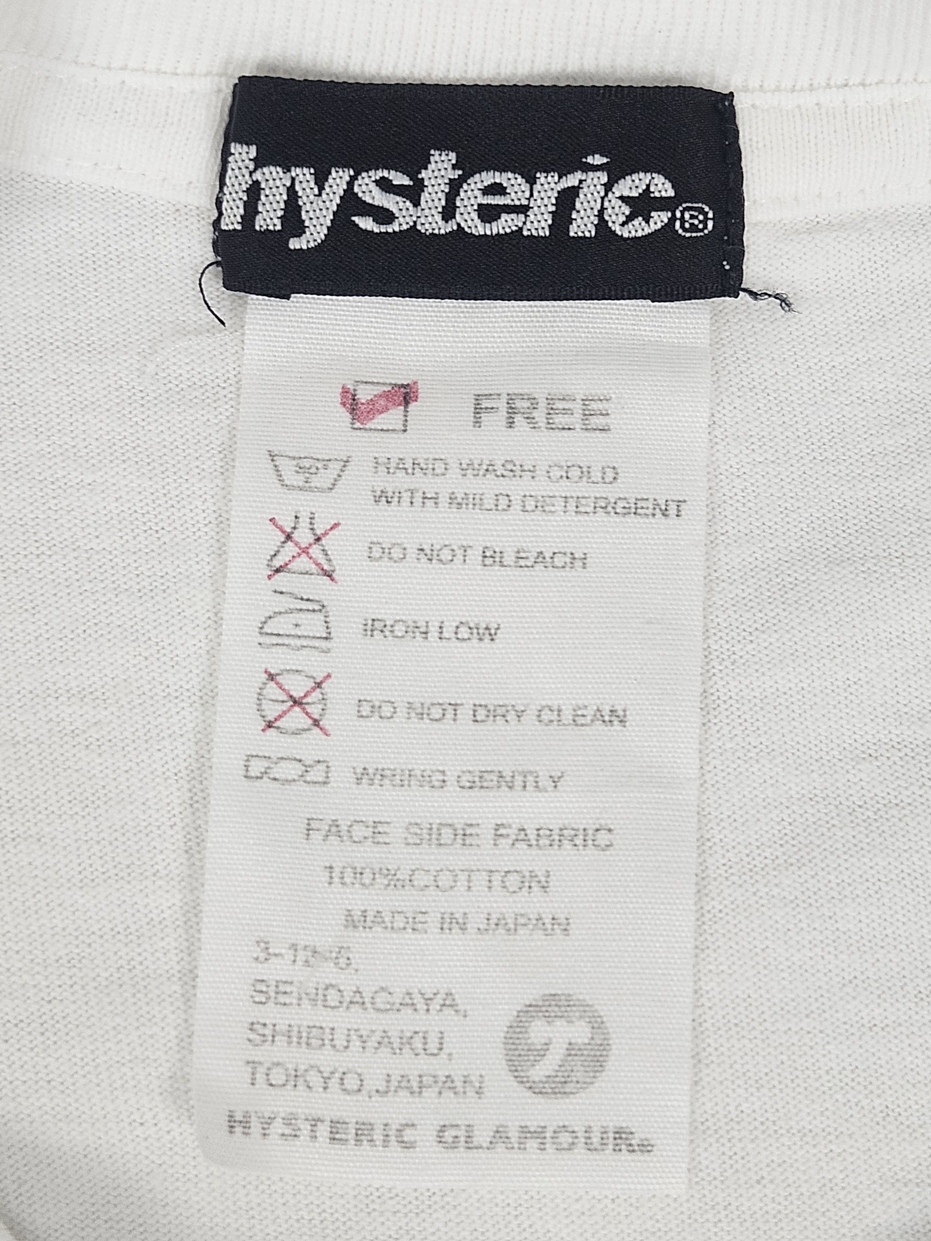 Hysteric Glamour Hysteric Glamour girl shirt Size US S / EU 44-46 / 1 - 4 Thumbnail