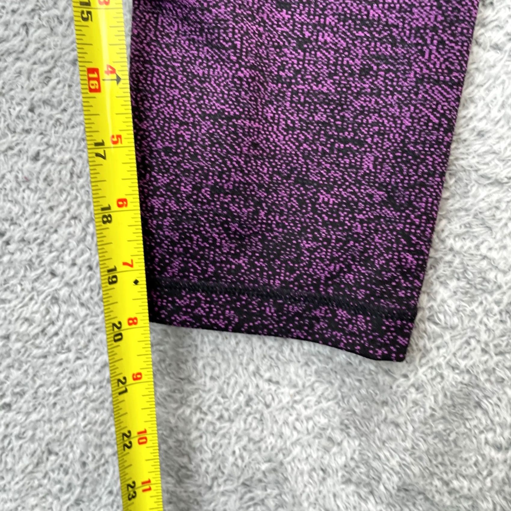 Vintage Kirkland Signature Leggings Womens Medium Purple Active Crop Skinny Leg Pants Size 32" / US 10 / IT 46 - 7 Thumbnail