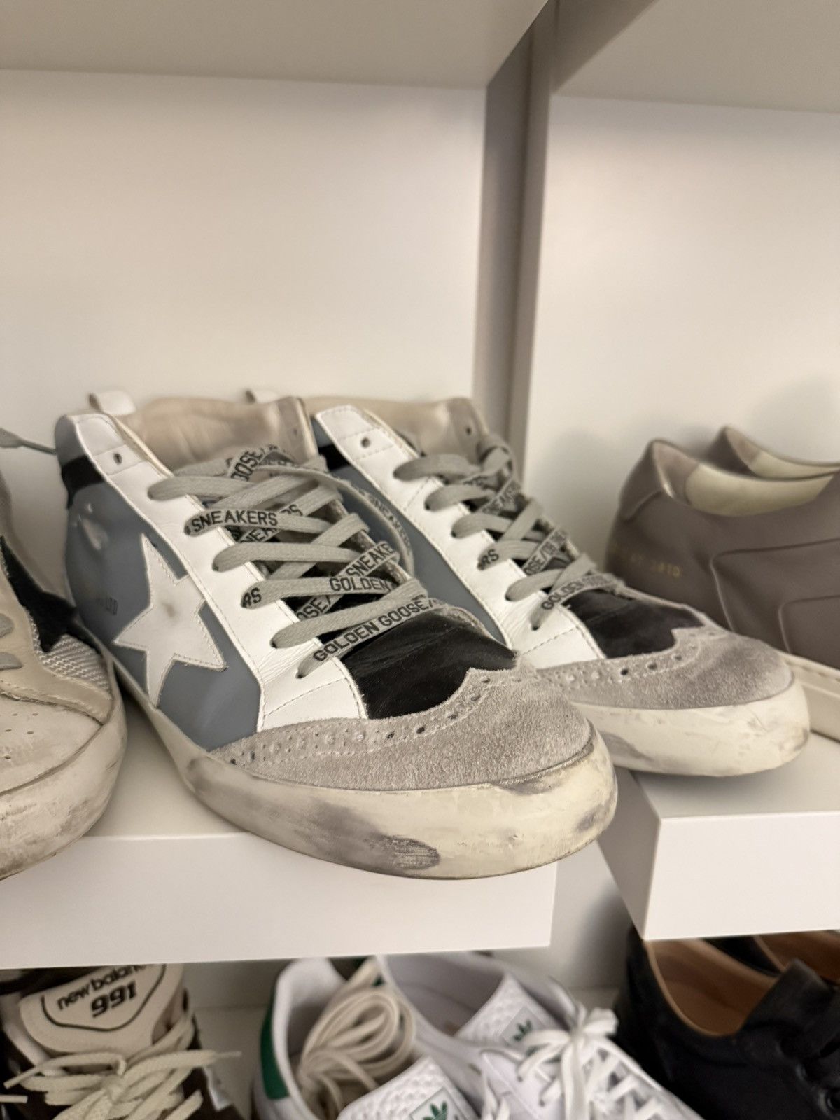 Golden Goose Golden Goose Limited Edition Mid Stars Size US 9 / EU 42 - 2 Thumbnail