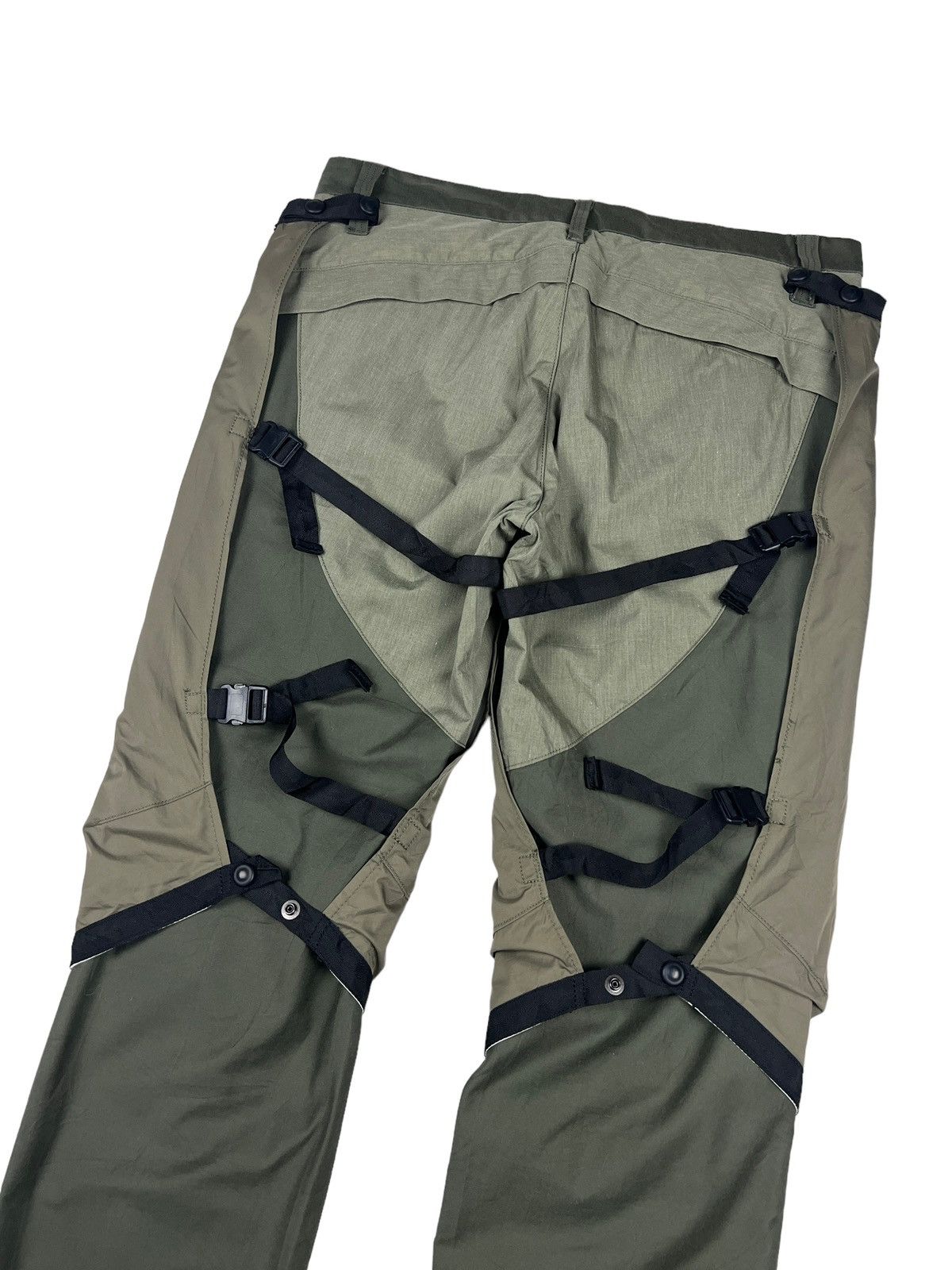 Crazy Character Print Tsutomu Kijima Shield Utility Pants