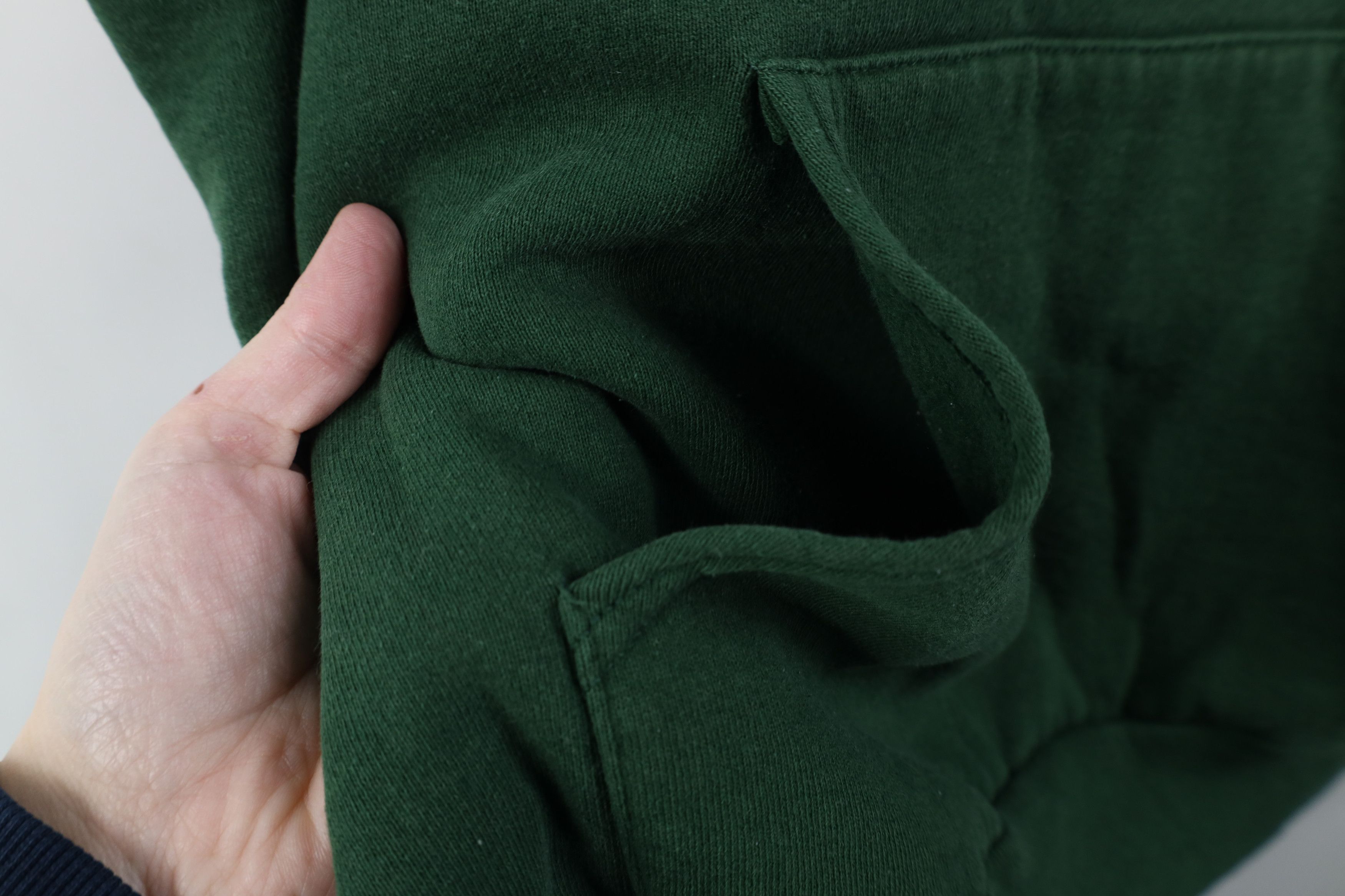 Vintage Vintage 90s Spell Oxford University Hoodie Sweatshirt Green Size US XL / EU 56 / 4 - 8 Thumbnail