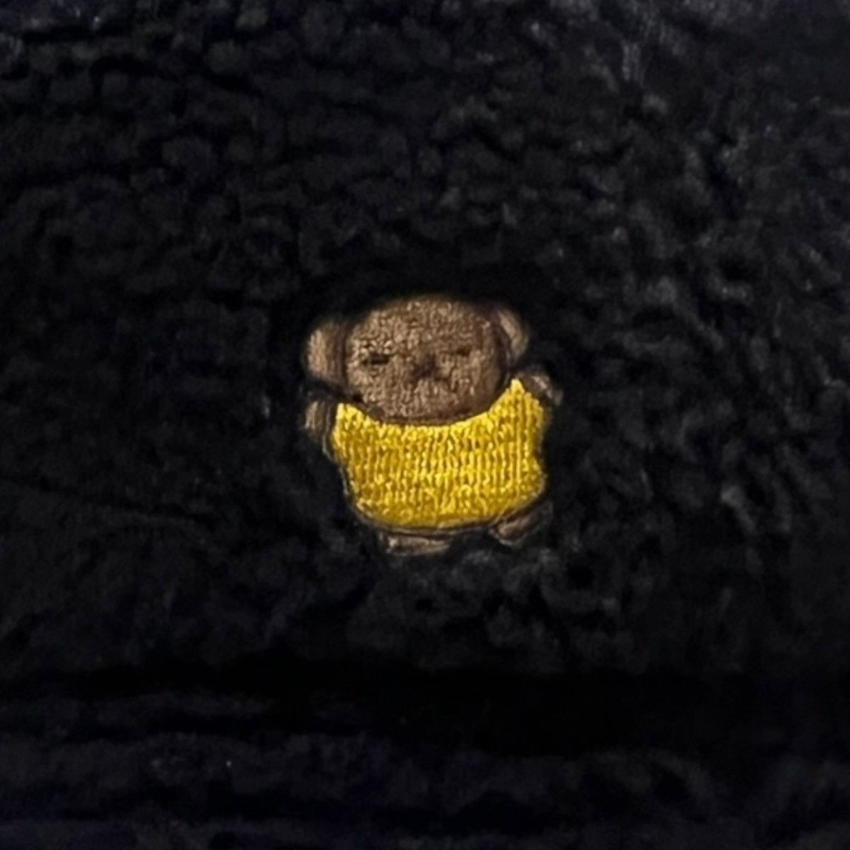 Anime × Cartoon Network × Japanese Brand RARE MIFFY BEAR SHERPA FLEECE BLACK BUCKET HAT Size ONE SIZE - 4 Thumbnail