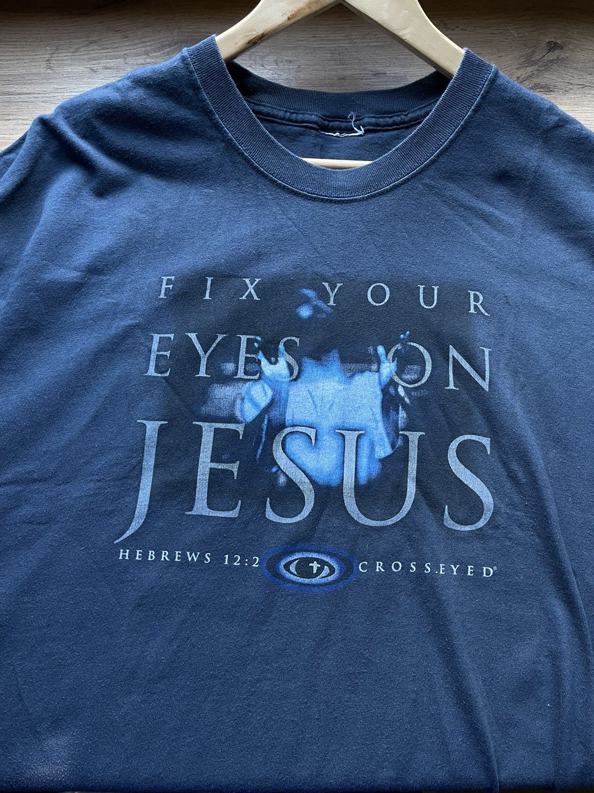Band Tees 90’s Fix Your Eyes on Jesus Vintage t-shirt bible Kanye West Size US XL / EU 56 / 4 - 3 Thumbnail