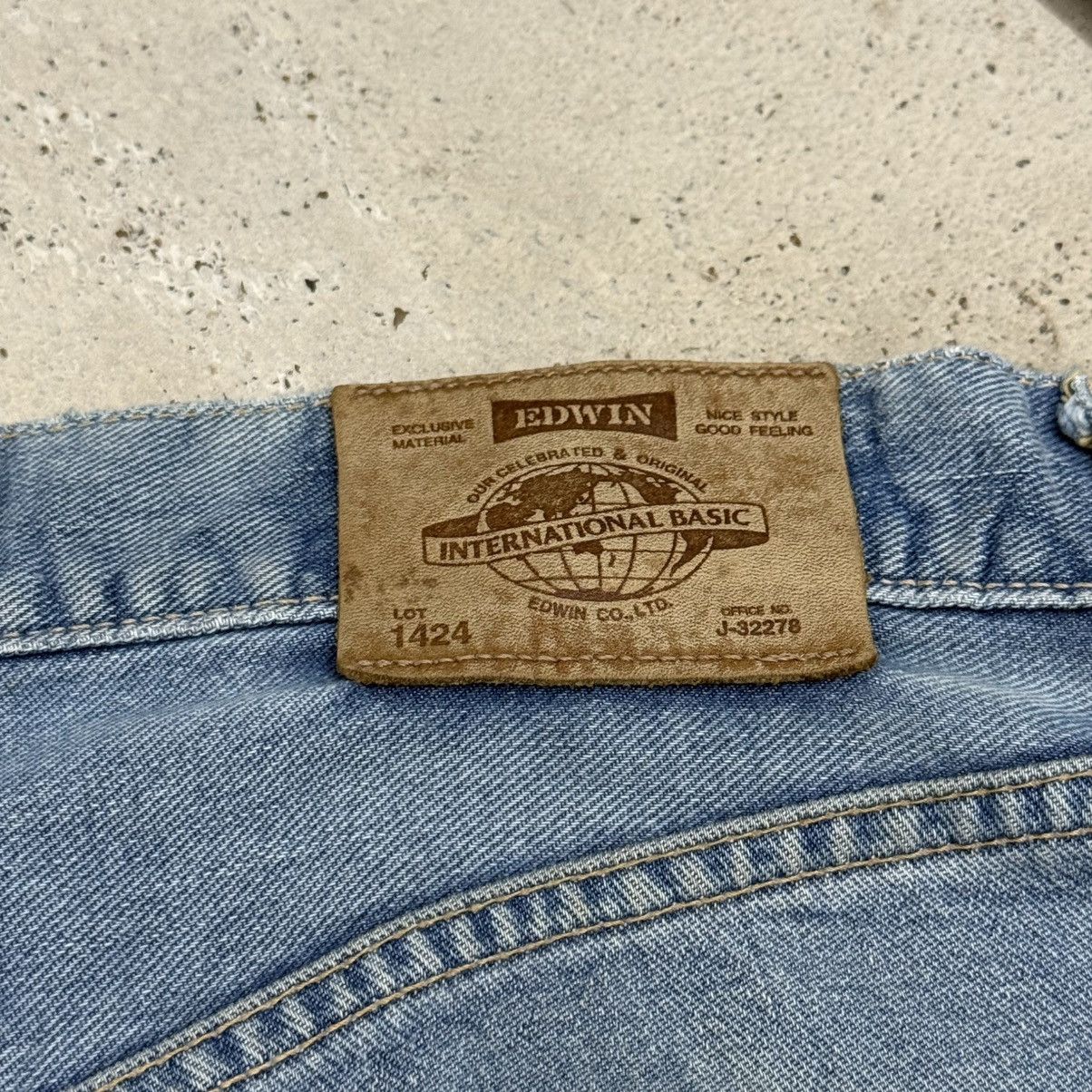 Edwin Vintage 90’s Edwin Lot 1424 White Tab Denim Pants Size US 29 - 15 Thumbnail