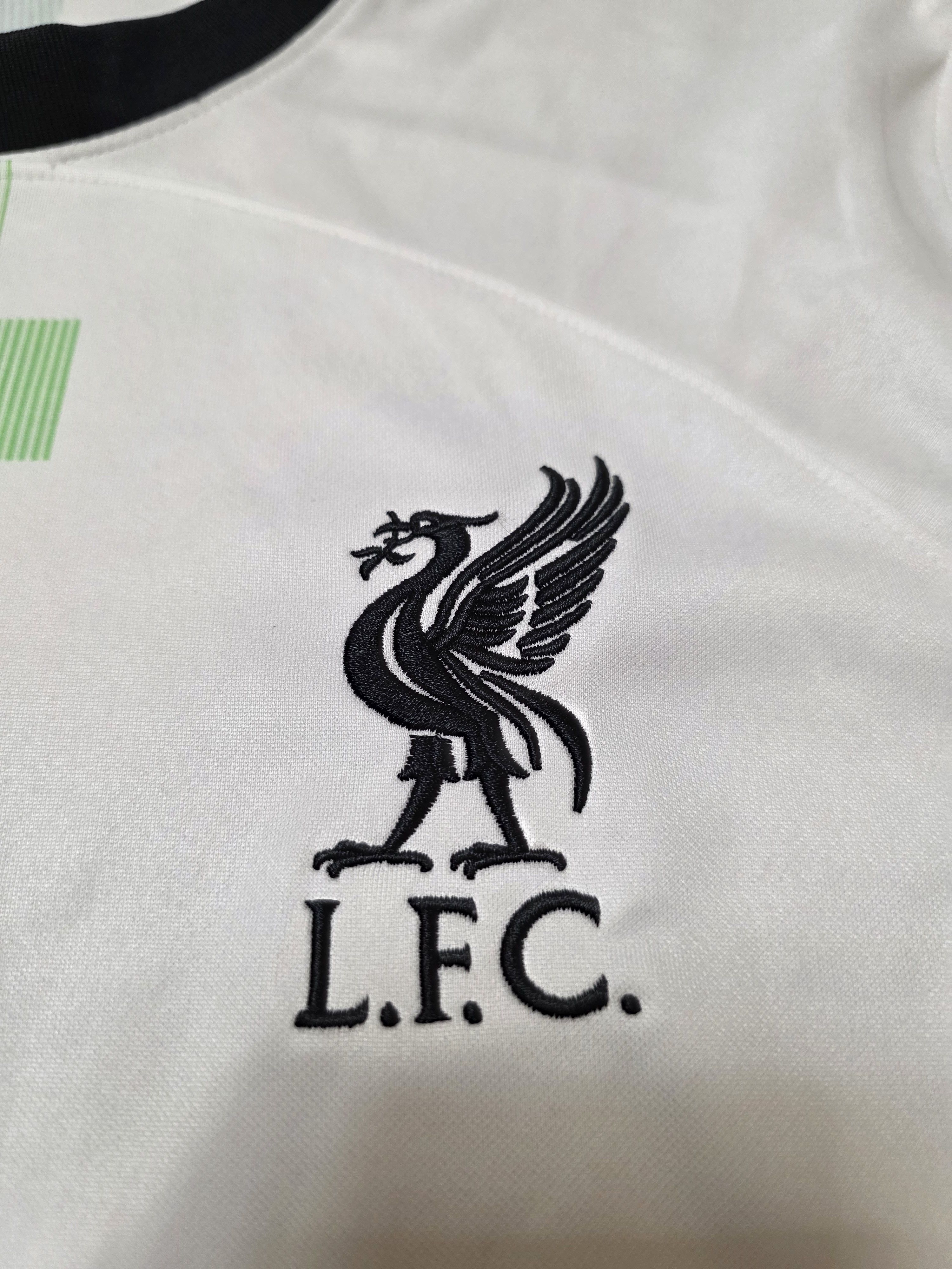 Nike LIVERPOOL 2023 2024 AWAY FOOTBALL SHIRT SOCCER JERSEY Size US M / EU 48-50 / 2 - 4 Thumbnail