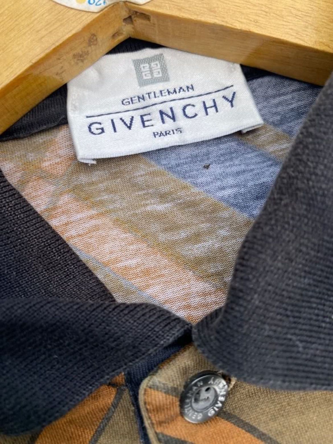 Givenchy Vintage Givenchy Longsleeve Polo Shirt Size US S / EU 44-46 / 1 - 4 Thumbnail