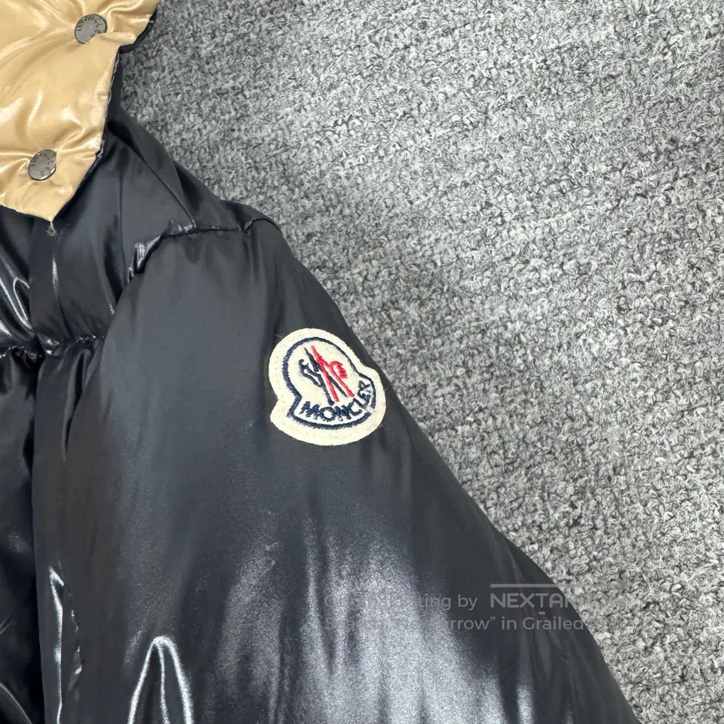 Moncler Moncler Parana Gold Caped Down jacket| Size US M / EU 48-50 / 2 - 4 Thumbnail