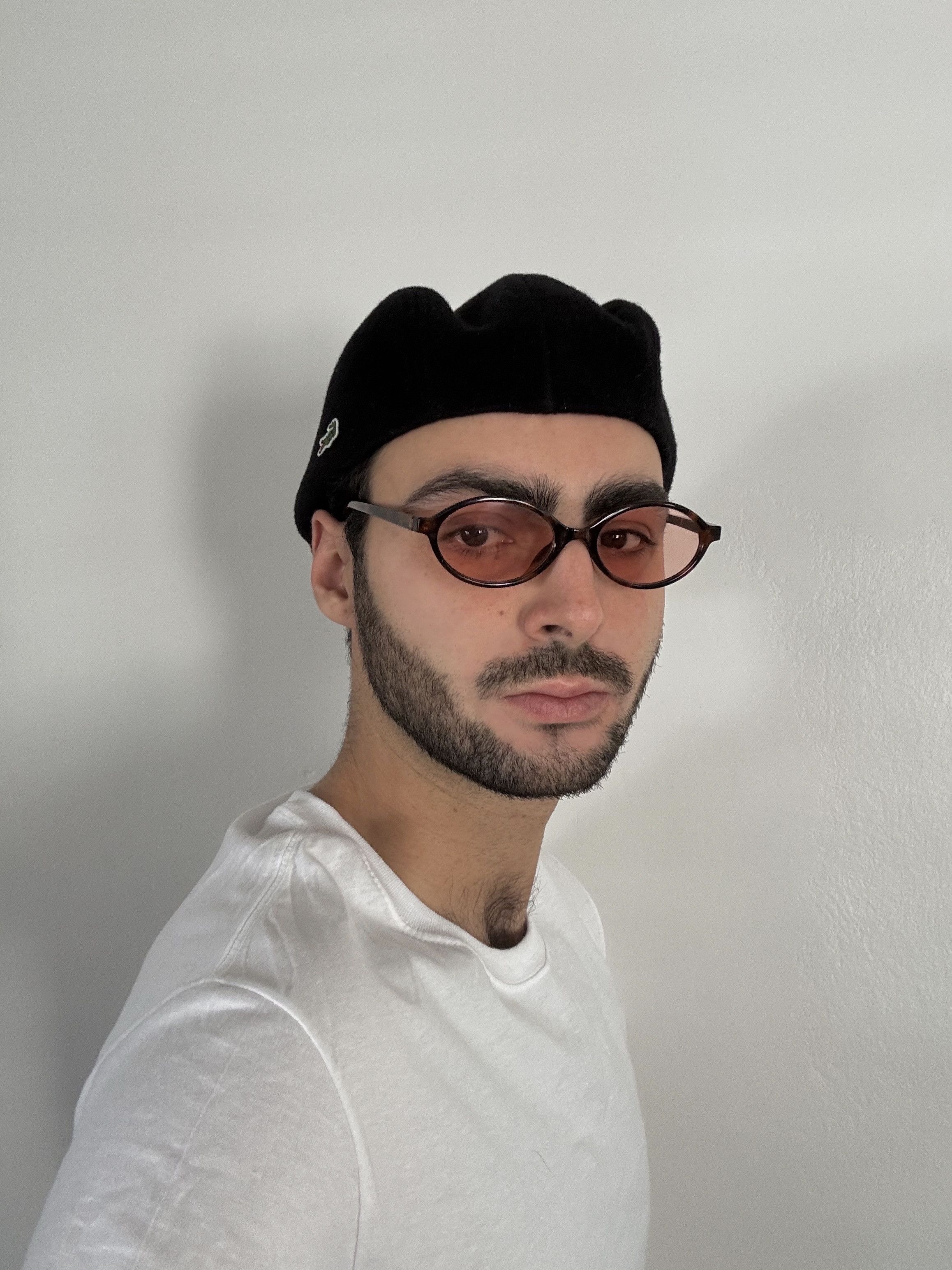 Lacoste Unisex Felted Wool Beret Size ONE SIZE - 2 Thumbnail