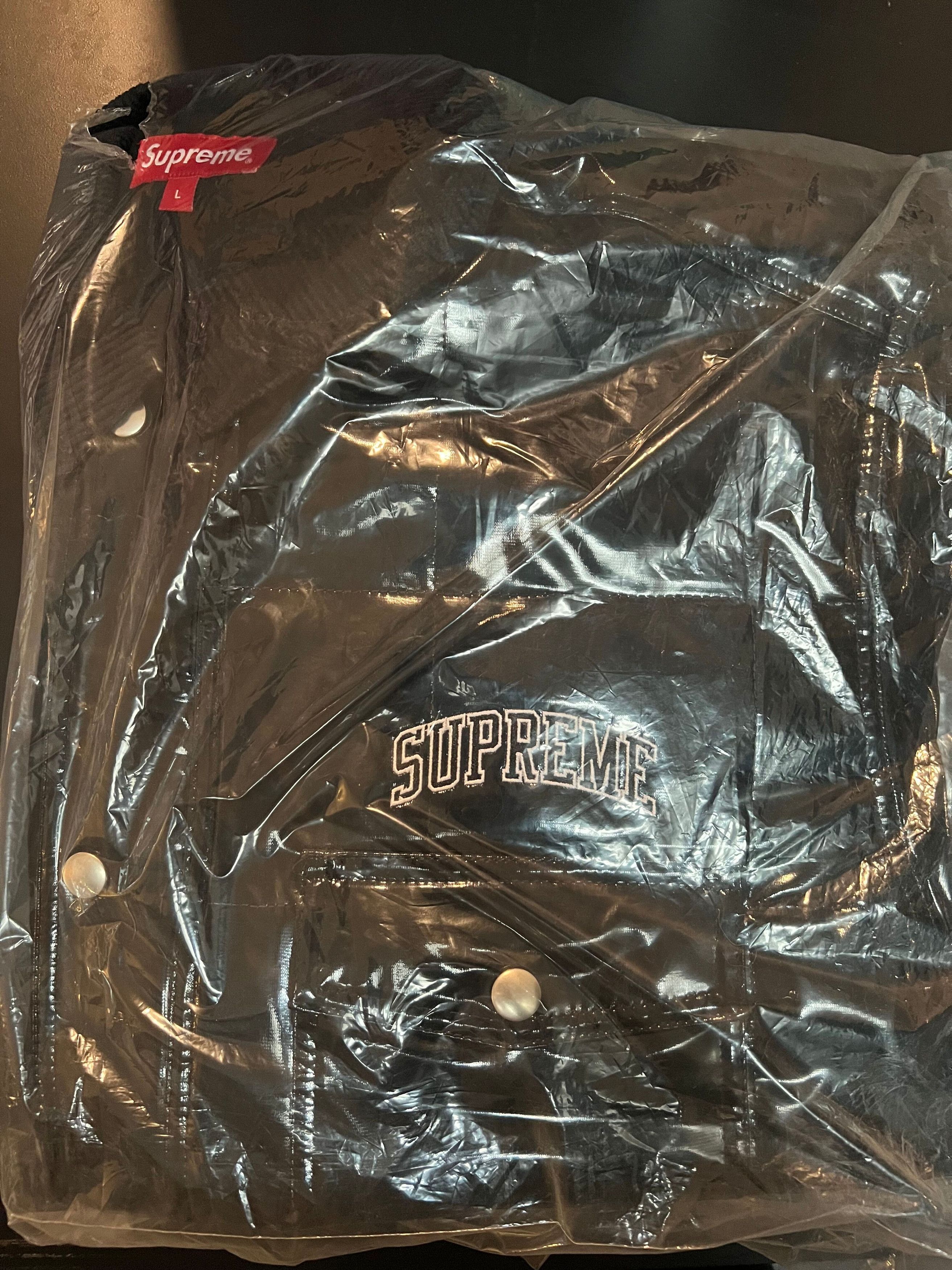 Supreme Supreme Quilted Patent Vinyl Work Jacket Size US L / EU 52-54 / 3 - 1 Thumbnail