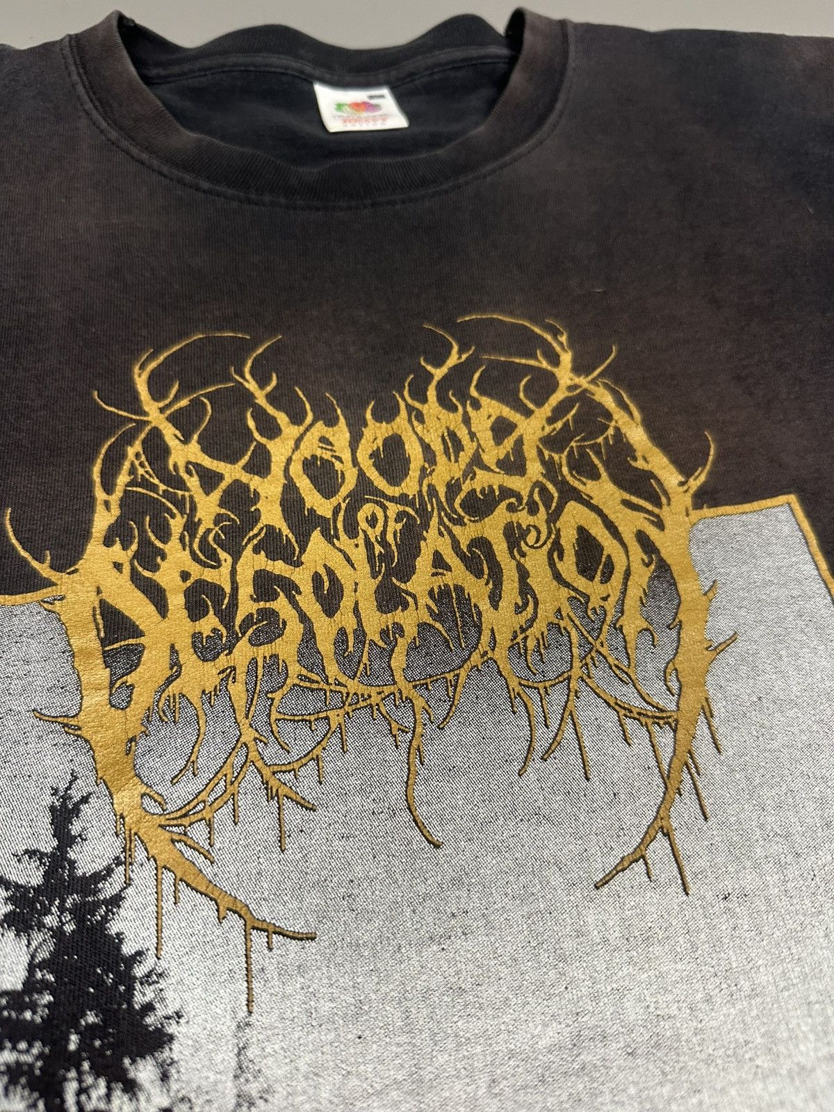 Vintage Woods of Desolation 2010 DSBM T-Shirt Size US L / EU 52-54 / 3 - 6 Thumbnail