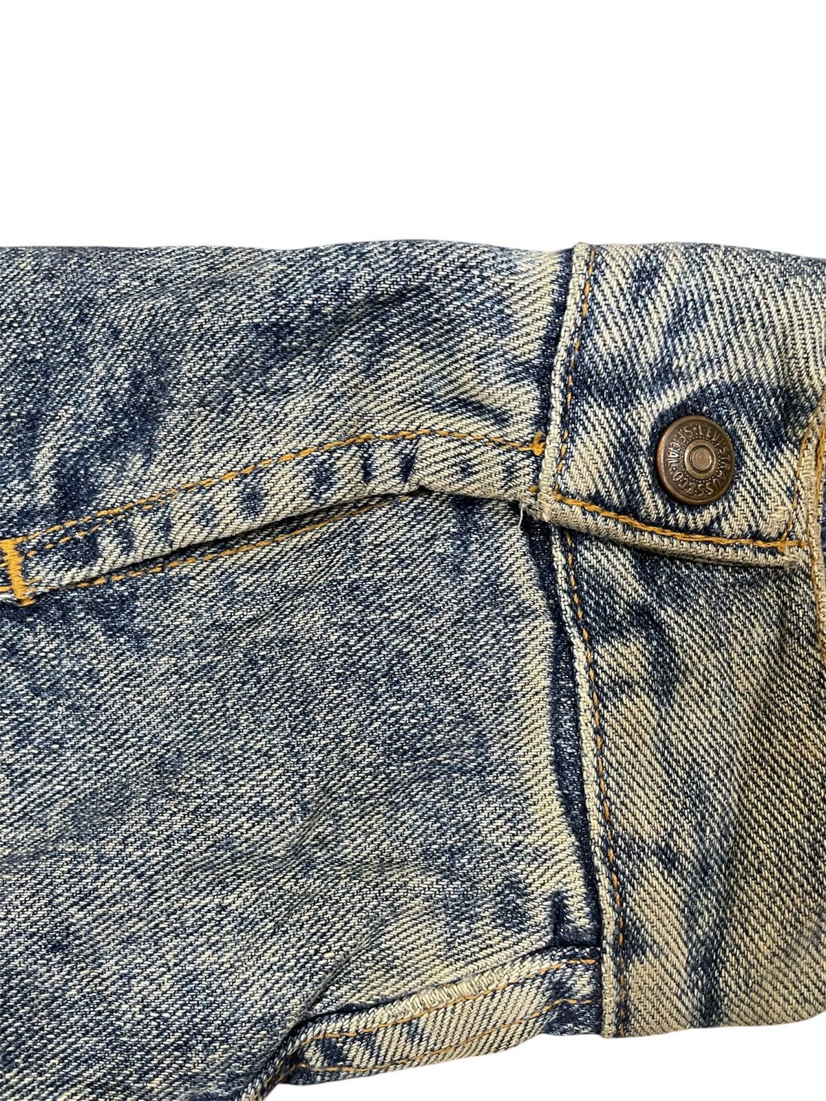 Levi's × Levi's Vintage Clothing × POST ARCHIVE FACTION (PAF) Vintage Levi’s Denim Sherpa Lined Trucker Jacket Size US L / EU 52-54 / 3 - 5 Thumbnail