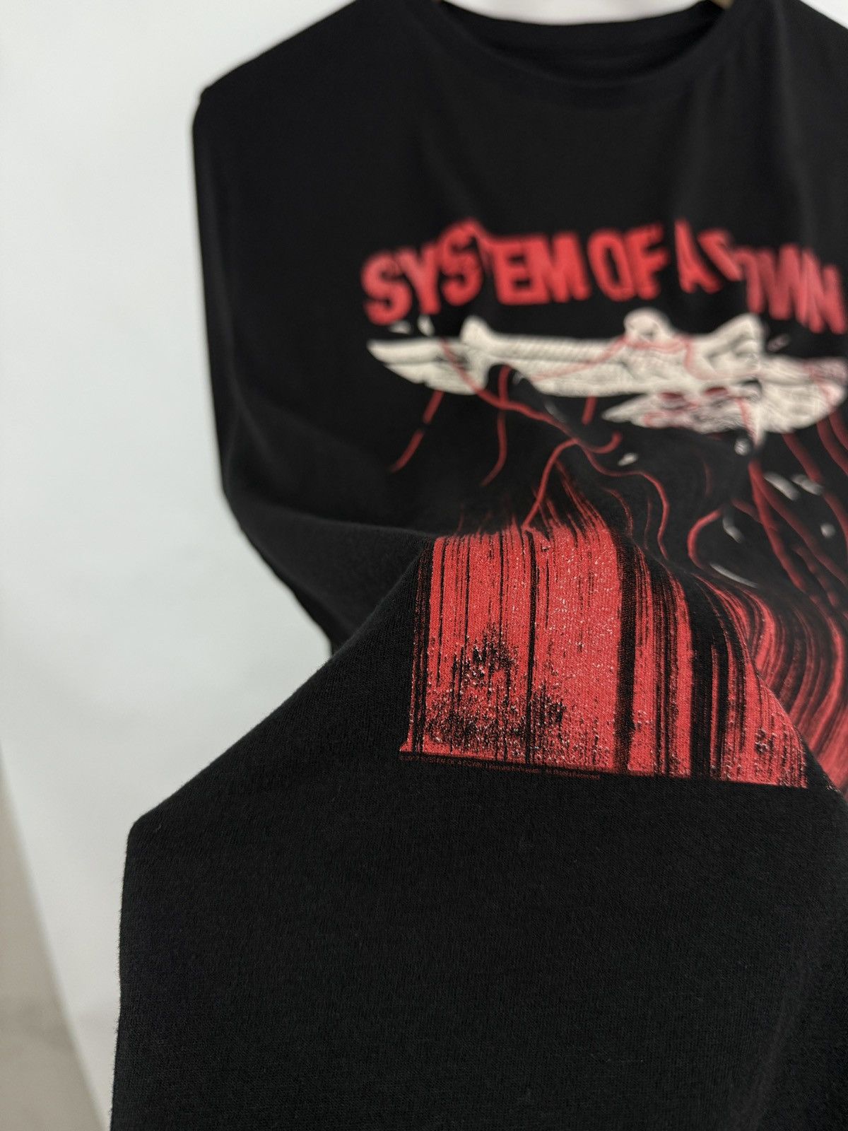 Band Tees 🕊️ Vintage Y2K System Of A Down Dove Overcome T-Shirt Retro Size US L / EU 52-54 / 3 - 6 Thumbnail