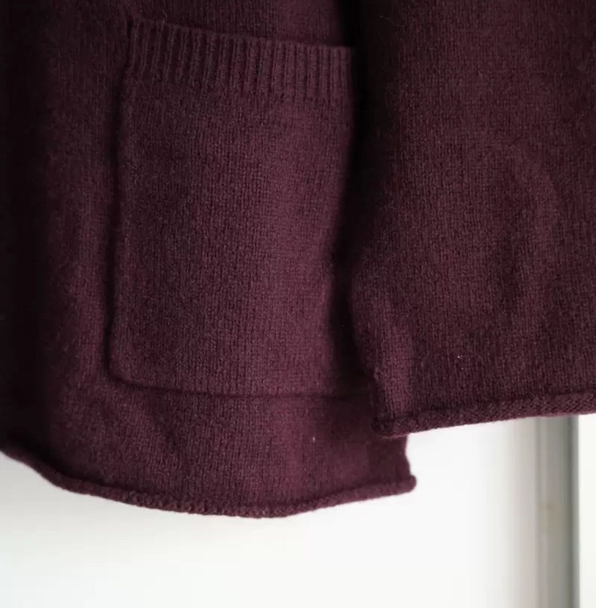 Yohji Yamamoto Yohji Yamamoto 12aw Rolled Crimson sweater 2412-Nextarrow Size US L / EU 52-54 / 3 - 3 Thumbnail