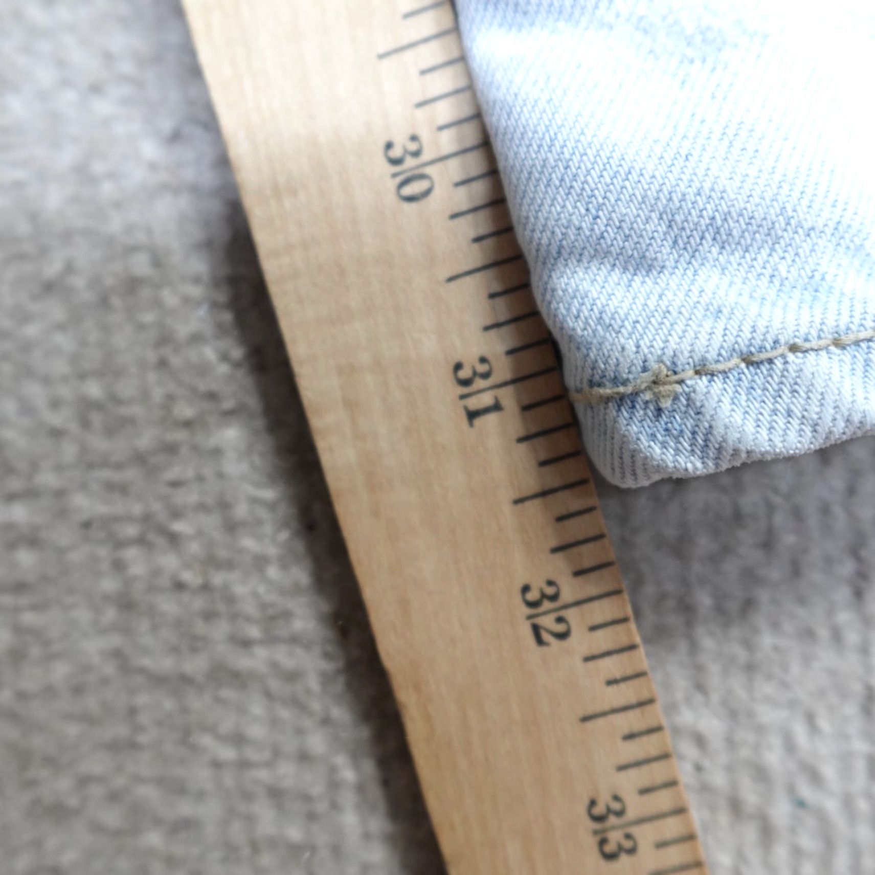 Vintage VINTAGE ACA Jeans 30 x 32 Blue Stonewash Cotton Straight Made in Japan Mens Jeans Size US 30 / EU 46 - 3 Thumbnail
