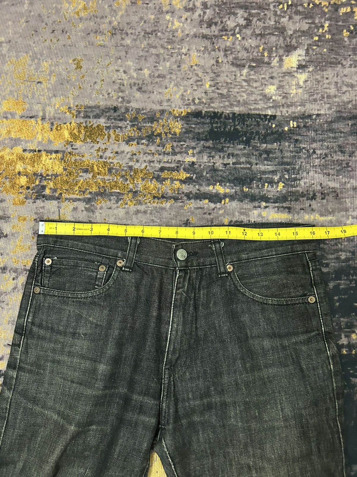 Hysteric Glamour Handcraft Tokyo Snake Pocket Back Bootcut Jeans Size US 32 / EU 48 - 14 Thumbnail