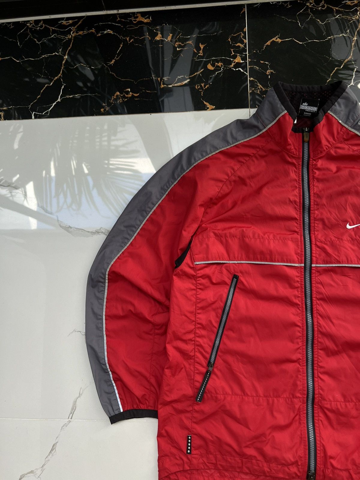 Nike × Vintage 90’s NIKE ALPHA RETRO RARE Y2K TRACK JACKET SWOOSH LOGO Size US M / EU 48-50 / 2 - 4 Thumbnail