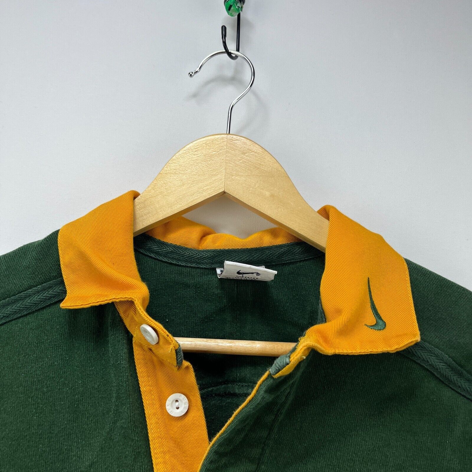 Nike × Vintage Vintage 90s Nike South Africa Springboks Rugby Jersey XL Size US XL / EU 56 / 4 - 5 Thumbnail
